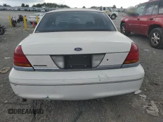 1998 Ford Crown Victoria Police with VIN 2FAFP71W7WX124185, listed as a Copart auction lot 66187024 with 161,325 mi miles and Salvage Title. Bid and sale history available at carsss.com. Image 6.