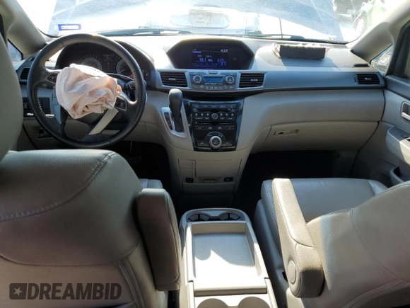 2011 Honda Odyssey EX-L with VIN 5FNRL5H63BB098207, listed as a Copart auction lot 75200284 with 191,504 mi miles and Salvage Title. Bid and sale history available at DreamBid. Image 8.