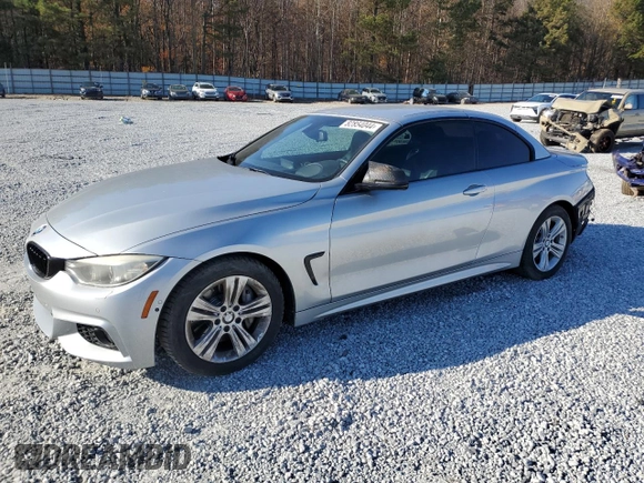 2016 BMW 4 Series 435i with VIN WBA3T3C5XG5A41617, listed as a Copart auction lot 82854044 with 93,213 mi miles and Salvage title. Bid and sale history available at DreamBid. Image 1.