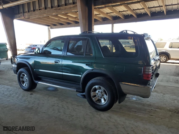 1999 Toyota 4Runner SR5 with VIN JT3HN86R0X0256050, listed as a Copart auction lot 46704965 with 200,353 mi miles and Salvage Title. Bid and sale history available at carsss.com. Image 2.