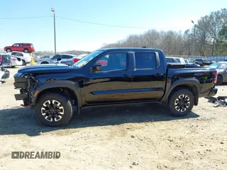 2024 Nissan Frontier Pro-4X with VIN 1N6ED1EK3RN654112, listed as a IAAI auction lot 41686345 with 14,893 mi miles and . Bid and sale history available at DreamBid. Image 15.