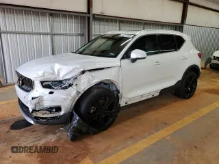 2021 Volvo XC40 Inscription with VIN YV4162UL3M2550027, listed as a Copart auction lot 56777305 with 76,021 mi miles and Salvage title. Bid and sale history available at DreamBid. Image 1.