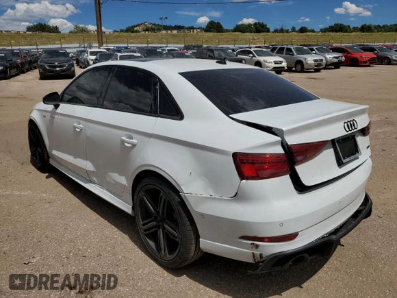 2020 Audi A3 Sedan S line Premium Plus with VIN WAUJEGFF5LA070759, listed as a Copart auction lot 64475703 with 19,712 mi miles. Bid and sale history available at carsss.com. Image 2.