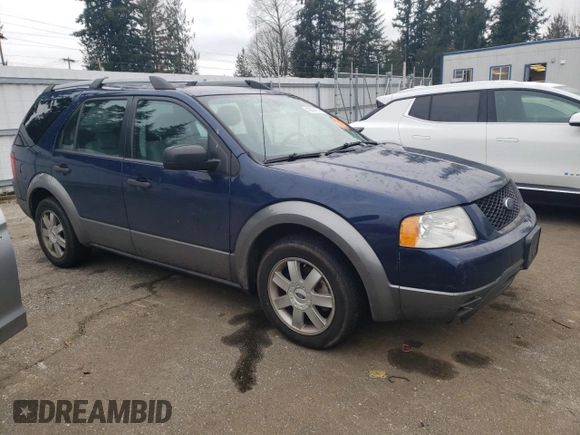 2005 Ford Freestyle SE with VIN 1FMZK01155GA11367, listed as a Copart auction lot 43059165 with 168,759 mi miles and Salvage Title. Bid and sale history available at carsss.com. Image 4.