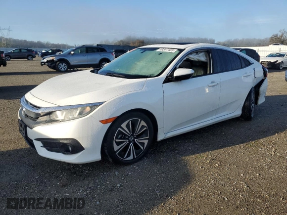 2016 Honda Civic Sedan EX-L with VIN 2HGFC1F72GH639824, listed as a Copart auction lot 49347405 with 138,324 mi miles and Salvage Title. Bid and sale history available at carsss.com. Image 1.