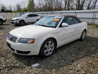 2005 Audi A4 1.8T with VIN WAUAC48H85K009616, listed as a Copart auction lot 53157905 with 214,508 mi miles and Salvage Title. Bid and sale history available at carsss.com. Image 1.