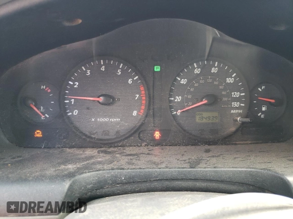 2003 Hyundai Santa Fe GLS with VIN KM8SC73D93U521654, listed as a Copart auction lot 70524074 with 184,939 mi miles and Salvage Title. Bid and sale history available at carsss.com. Image 9.