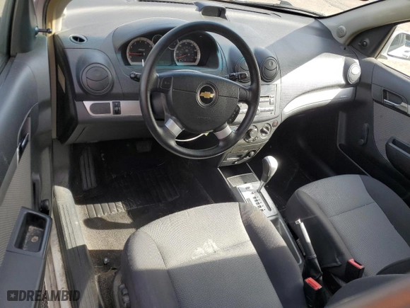 2010 Chevrolet Aveo LT w/1LT with VIN KL1TD6DE6AB090892, listed as a Copart auction lot 46935725 with 82,632 mi miles and Clean Title. Bid and sale history available at carsss.com. Image 8.