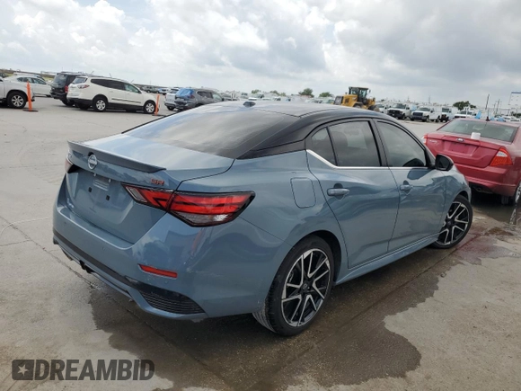 2024 Nissan Sentra SR with VIN 3N1AB8DV0RY336286, listed as a Copart auction lot 58402525 with 13,113 mi miles and Salvage title. Bid and sale history available at DreamBid. Image 3.
