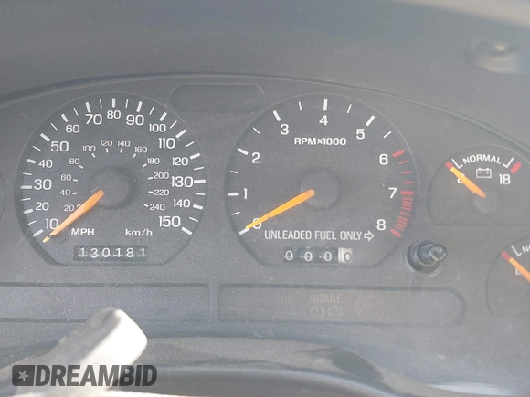 1996 Ford Mustang GT with VIN 1FALP45X7TF129303, listed as a IAAI auction lot 41698238 with 130,181 mi miles. Bid and sale history available at carsss.com. Image 7.