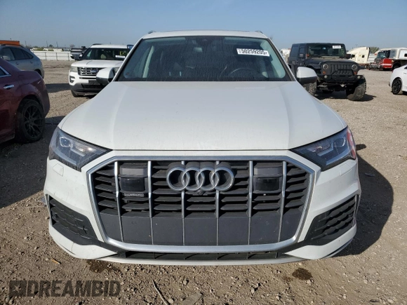 2023 Audi Q7 Premium Plus with VIN WA1LCBF77PD001213, listed as a Copart auction lot 50259205 with 33,072 mi miles and Salvage title. Bid and sale history available at DreamBid. Image 5.