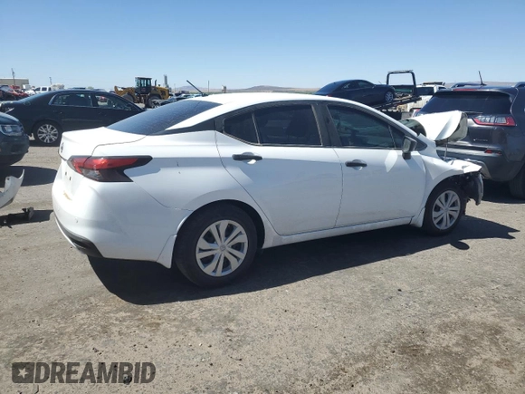 2021 Nissan Versa S with VIN 3N1CN8DV4ML894163, listed as a Copart auction lot 54718295 with 87,903 mi miles and Salvage title. Bid and sale history available at DreamBid. Image 3.
