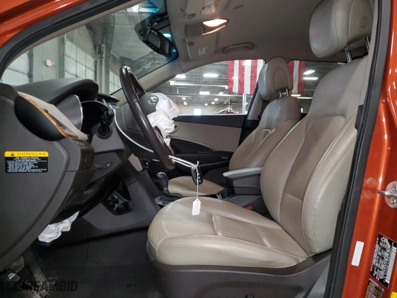 2013 Hyundai Santa Fe Sport with VIN 5XYZUDLB1DG058845, listed as a Copart auction lot 50452815 with 49,143 mi miles and Salvage Title. Bid and sale history available at carsss.com. Image 7.