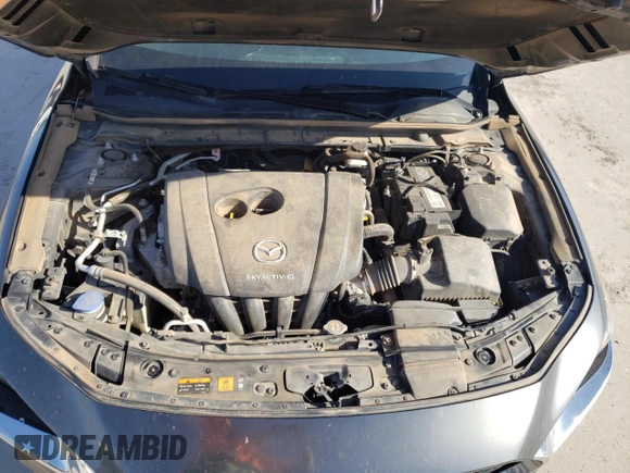 2019 Mazda 3 Preferred with VIN 3MZBPADL8KM110533, listed as a Copart auction lot 52118745 with 92,041 mi miles and Salvage Title. Bid and sale history available at DreamBid. Image 12.