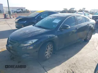 2012 Mazda 6 i Touring Plus with VIN 1YVHZ8EH9C5M01988, listed as a IAAI auction lot 41191970 with 262,486 mi miles and . Bid and sale history available at carsss.com. Image 2.
