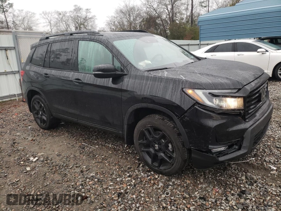 2024 Honda Passport Black Edition с VIN 5FNYF8H84RB007624, выставлен на аукционе Copart как лот 44922055 с пробегом 4 284 миль миль и Списание • Salvage title. История ставок и продаж доступна на DreamBid. Изображение 4.