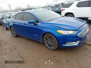 2018 Ford Fusion Hybrid SE with VIN 3FA6P0LU0JR120294, listed as a IAAI auction lot 41559729 with 69,803 mi miles. Bid and sale history available at carsss.com. Image 1.