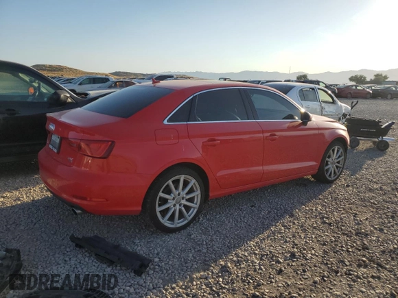 2015 Audi A3 Premium Plus z VIN WAUEFGFF3F1039299, wystawiony jako Copart lot #58120224 z przebiegiem 127 070 mil mil oraz Szkoda całkowita • Salvage title. Historia ofert i sprzedaży dostępna na DreamBid. Obrazek 3.