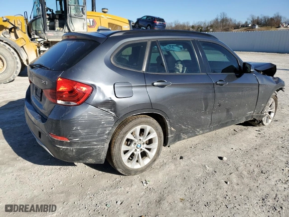 2013 BMW X1 xDrive28i with VIN WBAVL1C58DVR85146, listed as a Copart auction lot 46715745 with 104,949 mi miles and Salvage Title. Bid and sale history available at carsss.com. Image 3.