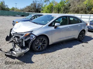 2024 Toyota Corolla SE with VIN 5YFS4MCE8RP170802, listed as a Copart auction lot 48925525 with 15,563 mi miles and Salvage Title. Bid and sale history available at carsss.com. Image 1.