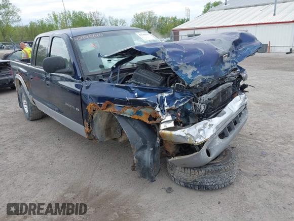 2000 Dodge Dakota Sport with VIN 1B7HG2AZ9YS777509, listed as a IAAI auction lot 42145010 with Not provided miles and . Bid and sale history available at DreamBid. Image 6.