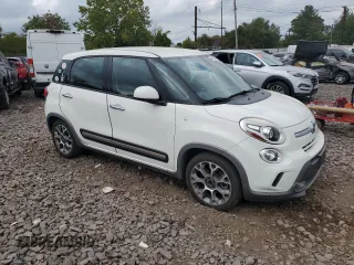 2014 FIAT 500L Trekking with VIN ZFBCFADH1EZ023701, listed as a Copart auction lot 71826844 with 85,849 mi miles and Salvage Title. Bid and sale history available at carsss.com. Image 4.