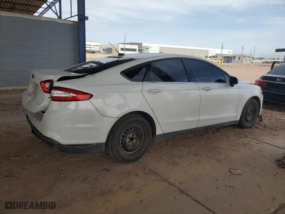2014 Ford Fusion S with VIN 1FA6P0G79E5401281, listed as a Copart auction lot 51116815 with 173,123 mi miles and Salvage Title. Bid and sale history available at carsss.com. Image 3.