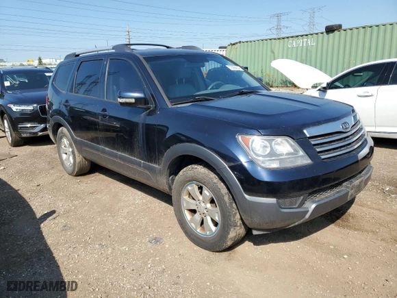 2009 Kia Borrego EX with VIN KNDJH741595034038, listed as a Copart auction lot 72565604 with 184,935 mi miles and Salvage Title. Bid and sale history available at carsss.com. Image 4.