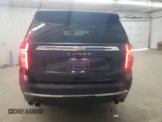 2023 Chevrolet Tahoe Premier with VIN 1GNSKSKD3PR315306, listed as a Copart auction lot 85726424 with 37,199 mi miles and Salvage title. Bid and sale history available at DreamBid. Image 6.