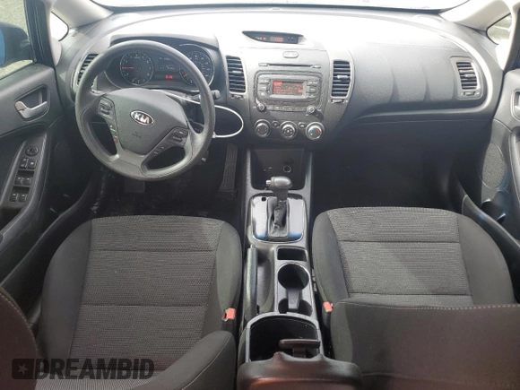 2017 Kia Forte LX with VIN 3KPFK4A72HE127214, listed as a Copart auction lot 48328015 with 97,163 mi miles and Salvage Title. Bid and sale history available at carsss.com. Image 8.