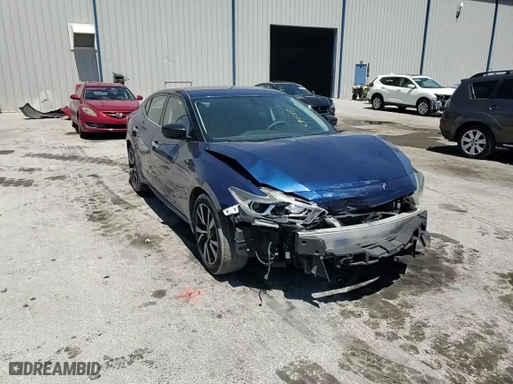 2017 Nissan Maxima Platinum with VIN 1N4AA6AP6HC385371, listed as a Copart auction lot 53224515 with 104,266 mi miles and Salvage Title. Bid and sale history available at carsss.com. Image 11.
