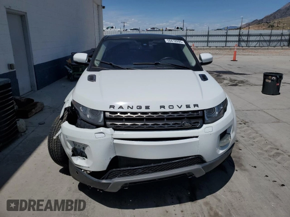 2013 Land Rover Range Rover Evoque Pure Plus with VIN SALVP1BGXDH808082, listed as a Copart auction lot 59418995 with 130,952 mi miles and Salvage title. Bid and sale history available at DreamBid. Image 5.