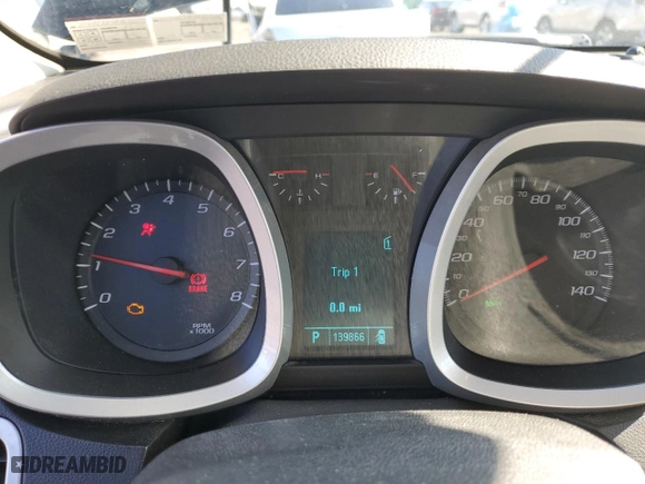 2011 Chevrolet Equinox LT w/2LT with VIN 2CNFLNE55B6320228, listed as a Copart auction lot 53318125 with 175,833 mi miles and Salvage Title. Bid and sale history available at carsss.com. Image 9.
