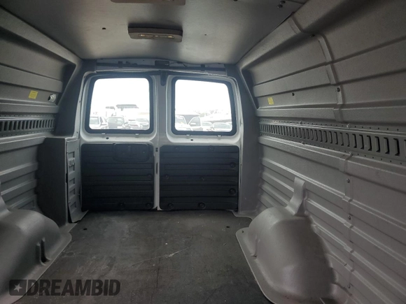 2016 Chevrolet Express Cargo Van with VIN 1GCWGAFGXG1259793, listed as a Copart auction lot 51982765 with 156,295 mi miles and Salvage Title. Bid and sale history available at carsss.com. Image 10.