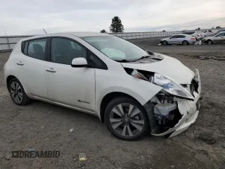 2016 Nissan LEAF SL with VIN 1N4BZ0CP8GC313416, listed as a Copart auction lot 43209205 with 30,845 mi miles and Salvage Title. Bid and sale history available at carsss.com. Image 4.