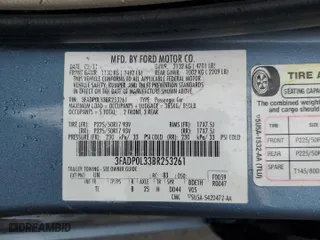 2011 Ford Fusion Hybrid with VIN 3FADP0L33BR253261, listed as a Copart auction lot 59008324 with 100,746 mi miles and Salvage Title. Bid and sale history available at carsss.com. Image 12.