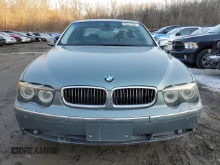 2005 BMW 7 Series 745Li с VIN WBAGN63585DS60007, выставлен на аукционе Copart как лот 42317325 с пробегом Не указан миль и Списание • Salvage title. История ставок и продаж доступна на DreamBid. Изображение 5.