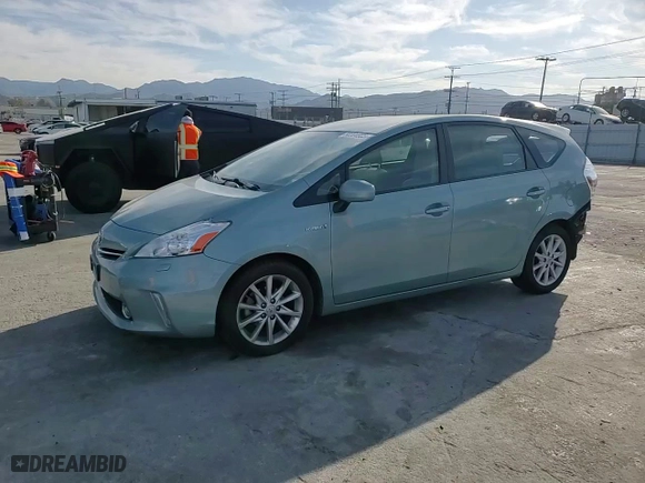 2014 Toyota Prius v Two with VIN JTDZN3EU2E3334316, listed as a Copart auction lot 50204905 with 102,280 mi miles and Salvage Title. Bid and sale history available at carsss.com. Image 11.