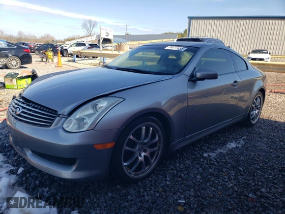 2006 Infiniti G35 Coupe with VIN JNKCV54E36M717218, listed as a Copart auction lot 88019435 with 147,980 mi miles and Salvage Title. Bid and sale history available at carsss.com. Image 1.
