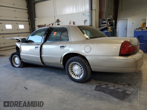 2000 Mercury Grand Marquis LS z VIN 2MEFM75W9YX660599, wystawiony jako Copart lot #52620225 z przebiegiem 88 726 mil mil oraz Szkoda całkowita • Salvage title. Historia ofert i sprzedaży dostępna na DreamBid. Obrazek 2.