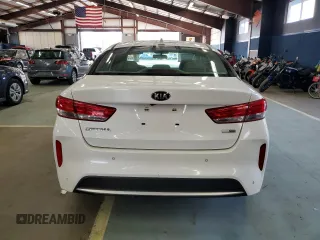 2017 Kia Optima Hybrid with VIN KNAGT4LC1H5004881, listed as a Copart auction lot 78818444 with 193,596 mi miles and Clean Title. Bid and sale history available at carsss.com. Image 6.