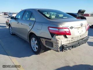 2007 Toyota Camry CE with VIN 4T4BE46K97R003798, listed as a IAAI auction lot 41688367 with 109,972 mi miles. Bid and sale history available at carsss.com. Image 3.