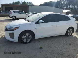2019 Hyundai Ioniq Blue with VIN KMHC65LC4KU171243, listed as a Copart auction lot 50808085 with 143,057 mi miles and Salvage title. Bid and sale history available at DreamBid. Image 1.