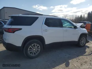 2023 Chevrolet Traverse LT Leather with VIN 1GNEVHKWXPJ231359, listed as a Copart auction lot 50389185 with 33,489 mi miles and Salvage Title. Bid and sale history available at carsss.com. Image 3.