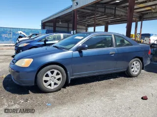 2003 Honda Civic EX with VIN 1HGEM22963L045613, listed as a Copart auction lot 49038785 with 231,113 mi miles and Salvage Title. Bid and sale history available at carsss.com. Image 1.