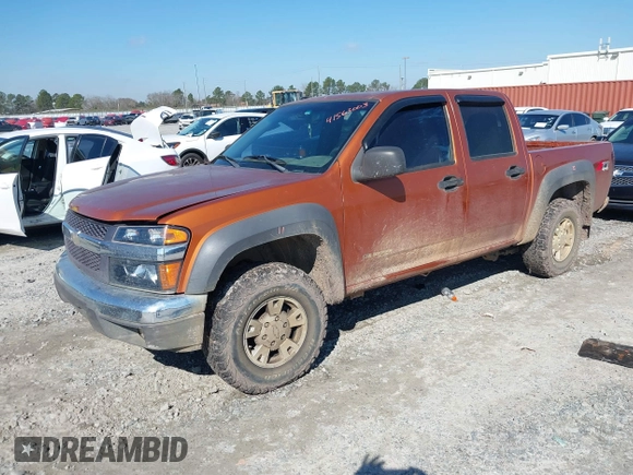 2005 Chevrolet Colorado 1SF LS Z71 with VIN 1GCDT136158216222, listed as a IAAI auction lot 41563003 with 259,490 mi miles. Bid and sale history available at carsss.com. Image 17.
