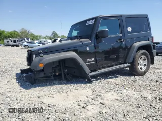 2017 Jeep Wrangler Sport z VIN 1C4AJWAG6HL709090, wystawiony jako Copart lot #52377165 z przebiegiem 83 396 mil mil oraz Szkoda całkowita • Salvage title. Historia ofert i sprzedaży dostępna na DreamBid. Obrazek 1.