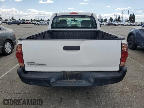 2006 Toyota Tacoma with VIN 5TENX22N66Z169020, listed as a Copart auction lot 51487395 with 218,420 mi miles and Salvage Title. Bid and sale history available at carsss.com. Image 6.