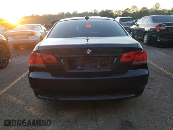 2008 BMW 3 Series 328i with VIN WBAWB33538P133705, listed as a Copart auction lot 52136404 with 0 mi miles and Salvage Title. Bid and sale history available at carsss.com. Image 6.