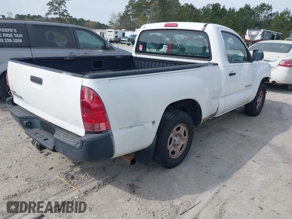 2008 Toyota Tacoma with VIN 5TENX22N68Z497699, listed as a IAAI auction lot 41869885 with 188,929 mi miles. Bid and sale history available at carsss.com. Image 4.